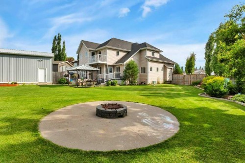 13 Fern Crescent, Sylvan Lake, AB - Outdoor With Deck Patio Veranda