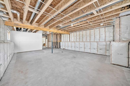 121 Aztec Crescent, Blackfalds, AB - Indoor Photo Showing Basement
