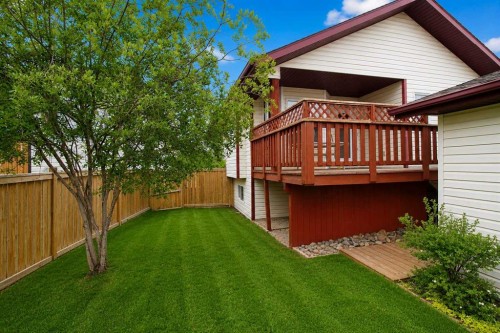 96 Duckering Close, Red Deer, AB - Outdoor With Deck Patio Veranda With Exterior