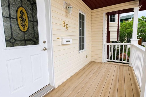 96 Duckering Close, Red Deer, AB - Outdoor With Deck Patio Veranda With Exterior