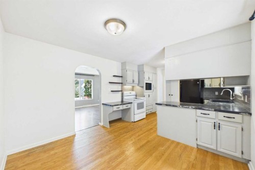 4715 43A Avenue, Red Deer, AB - Indoor Photo Showing Kitchen