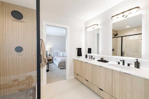 190 Rosemary Gardens Se, Calgary, AB - Indoor Photo Showing Bathroom