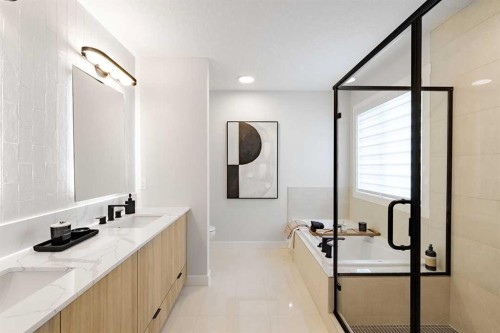 190 Rosemary Gardens Se, Calgary, AB - Indoor Photo Showing Bathroom