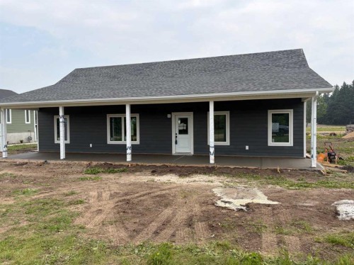 4313 43 Street, Castor, AB - Outdoor With Deck Patio Veranda