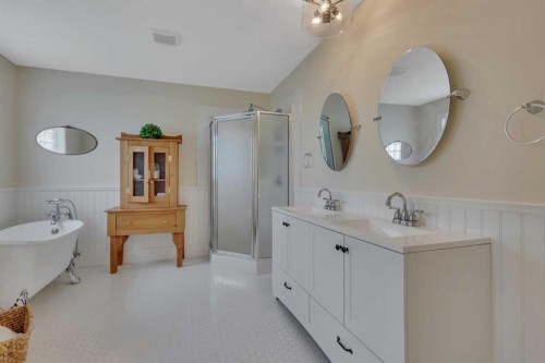 4815 49 Street, Clive, AB - Indoor Photo Showing Bathroom