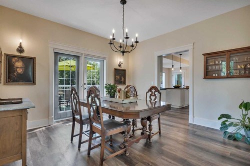 4815 49 Street, Clive, AB - Indoor Photo Showing Dining Room