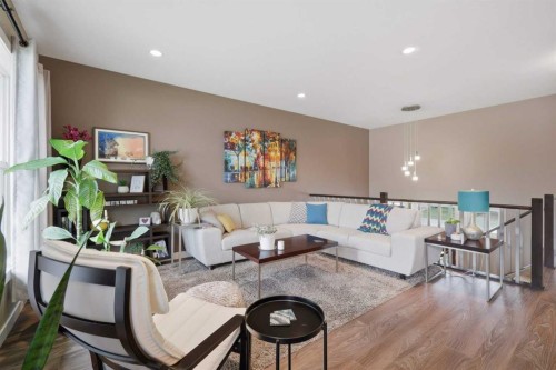 3908 49 Avenue, Ponoka, AB - Indoor Photo Showing Living Room