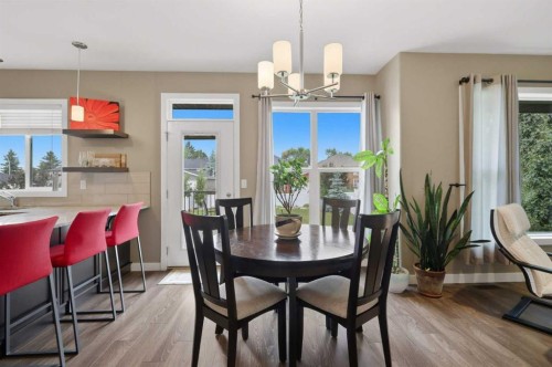 3908 49 Avenue, Ponoka, AB - Indoor Photo Showing Dining Room