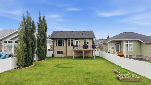 3908 49 Avenue, Ponoka, AB - Outdoor With Deck Patio Veranda