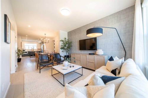 524 Tekarra Drive Nw, Calgary, AB - Indoor Photo Showing Living Room