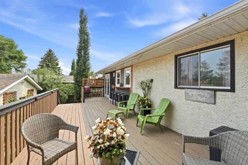 149 Mcdougall Crescent, Red Deer, AB - Outdoor With Deck Patio Veranda With Exterior