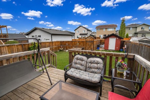 318 Teasdale Drive, Red Deer, AB - Outdoor With Deck Patio Veranda
