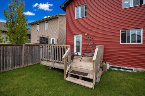 318 Teasdale Drive, Red Deer, AB - Outdoor With Deck Patio Veranda With Exterior