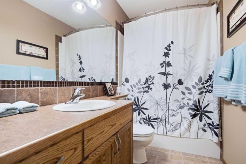 15 Reynolds Road, Sylvan Lake, AB - Indoor Photo Showing Bathroom