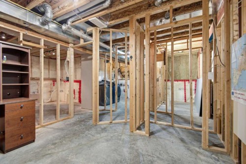 15 Reynolds Road, Sylvan Lake, AB - Indoor Photo Showing Basement