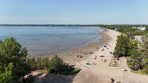 15 Reynolds Road, Sylvan Lake, AB - Outdoor With Body Of Water With View