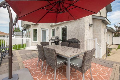 5933 45 Street Crescent, Innisfail, AB - Outdoor With Deck Patio Veranda With Exterior