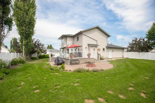 5933 45 Street Crescent, Innisfail, AB - Outdoor With Deck Patio Veranda With Backyard