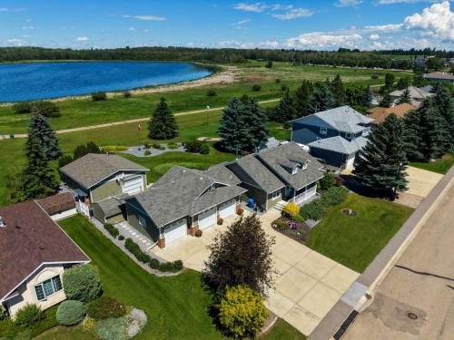 6026 47 Street, Innisfail, AB - Outdoor With Body Of Water With View