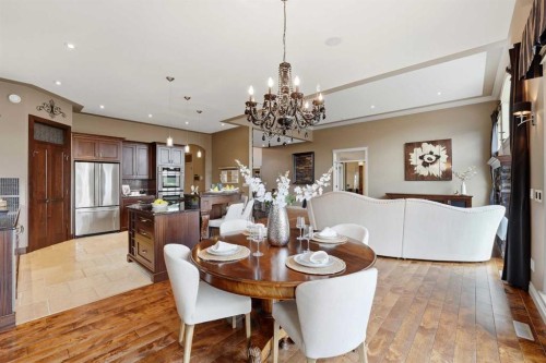 68 Oakwood Close, Red Deer, AB - Indoor Photo Showing Dining Room