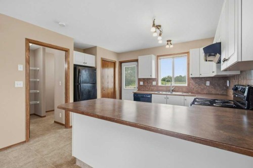 36 Keen Crescent, Red Deer, AB - Indoor Photo Showing Kitchen With Double Sink