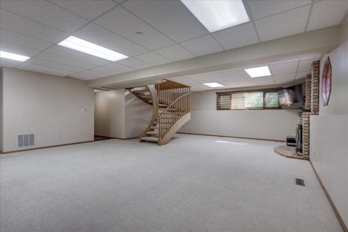 3908 39 Street Close, Ponoka, AB - Indoor Photo Showing Basement