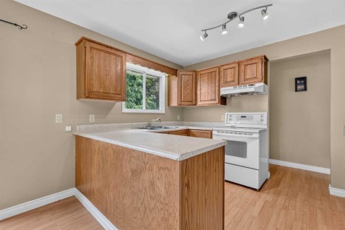 5306 51 Ave, Daysland, AB - Indoor Photo Showing Kitchen With Double Sink