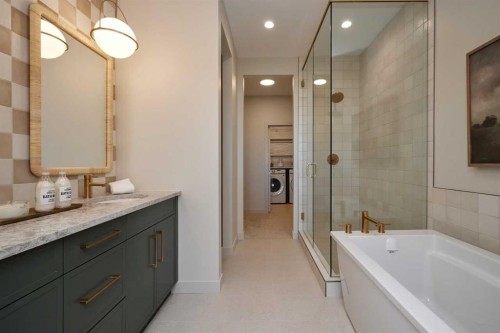 40 Shawnee Passage Sw, Calgary, AB - Indoor Photo Showing Bathroom