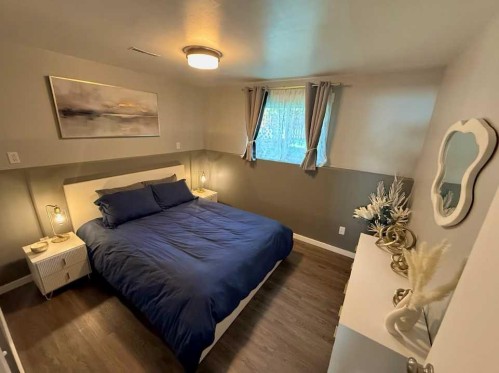 165 Hansen Drive, Hinton, AB - Indoor Photo Showing Bedroom