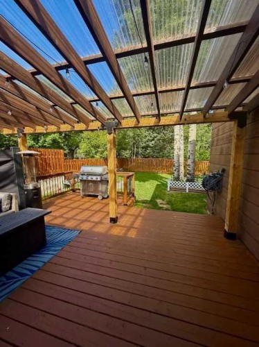 165 Hansen Drive, Hinton, AB - Outdoor With Deck Patio Veranda With Exterior