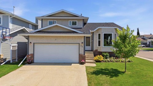 73 Duncan Crescent, Red Deer, AB - Outdoor With Facade
