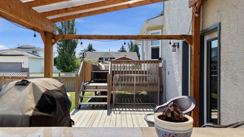 73 Duncan Crescent, Red Deer, AB - Outdoor With Deck Patio Veranda With Exterior