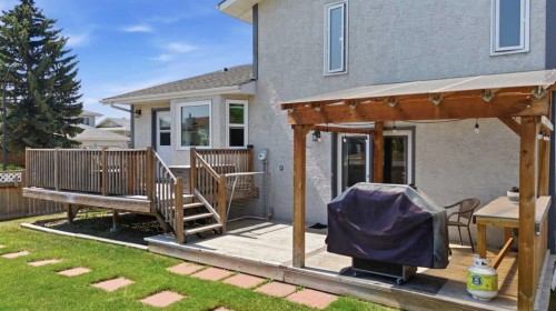 73 Duncan Crescent, Red Deer, AB - Outdoor With Deck Patio Veranda With Exterior