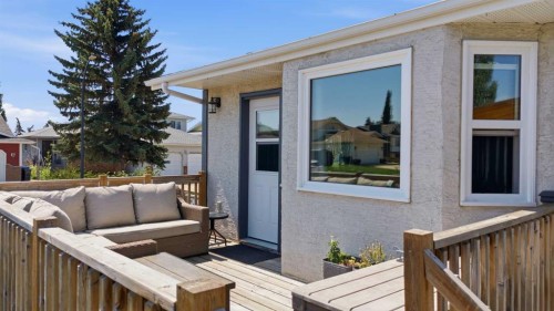 73 Duncan Crescent, Red Deer, AB - Outdoor With Deck Patio Veranda With Exterior