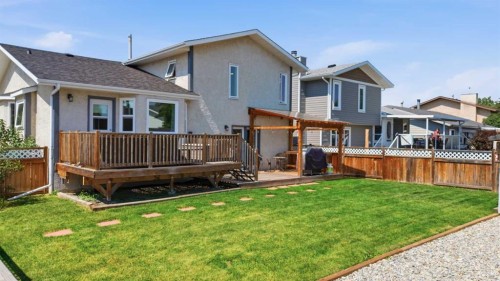 73 Duncan Crescent, Red Deer, AB - Outdoor With Deck Patio Veranda
