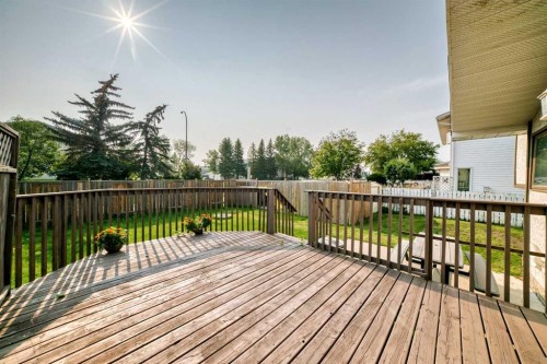 37 Kennings Crescent, Red Deer, AB - Outdoor With Deck Patio Veranda With Exterior