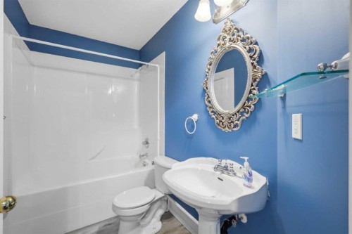 5508 49 Avenue, Alix, AB - Indoor Photo Showing Bathroom