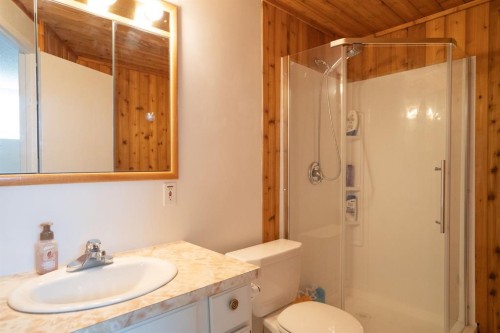 22 Robinson Place, Bashaw, AB - Indoor Photo Showing Bathroom