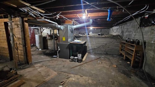 4729 Windsor Avenue, Coronation, AB - Indoor Photo Showing Basement