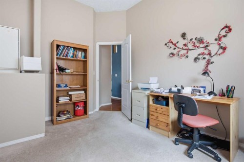 98 Duval Crescent, Red Deer, AB - Indoor Photo Showing Office