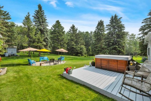76 Buskmose Drive, Grandview, AB - Outdoor With Backyard