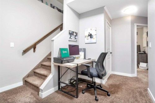 74 Lazaro Close, Red Deer, AB - Indoor Photo Showing Office