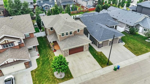 74 Lazaro Close, Red Deer, AB - Outdoor With Deck Patio Veranda