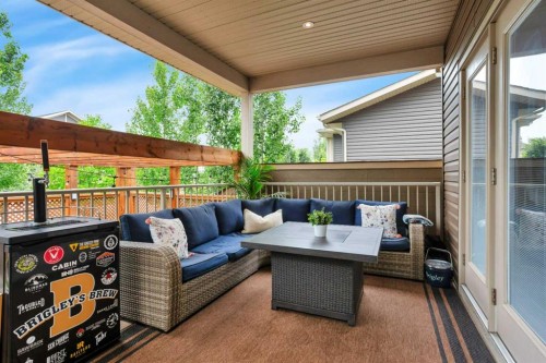 74 Lazaro Close, Red Deer, AB - Outdoor With Deck Patio Veranda With Exterior
