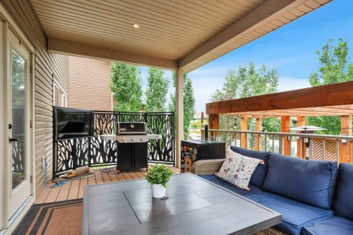 74 Lazaro Close, Red Deer, AB - Outdoor With Deck Patio Veranda With Exterior