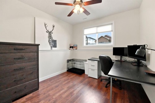 100 Vincent Close, Red Deer, AB - Indoor Photo Showing Office