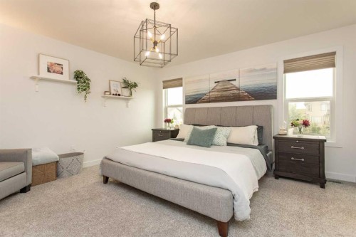 5925 Panorama Drive, Blackfalds, AB - Indoor Photo Showing Bedroom