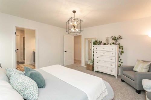 5925 Panorama Drive, Blackfalds, AB - Indoor Photo Showing Bedroom