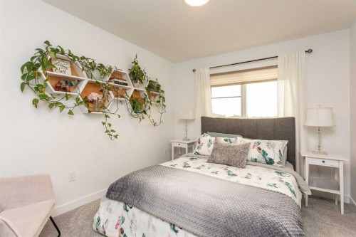 5925 Panorama Drive, Blackfalds, AB - Indoor Photo Showing Bedroom