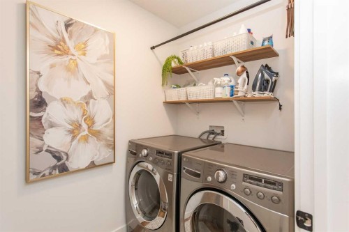5925 Panorama Drive, Blackfalds, AB - Indoor Photo Showing Laundry Room